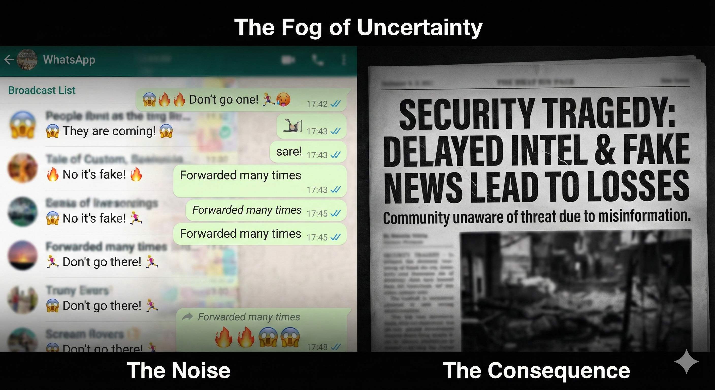 The Fog of Uncertainty - Misinformation Crisis